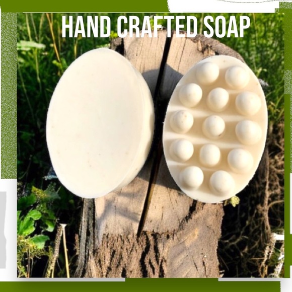 Handmade Soap - Oatmeal Honey & Milk Soap Bar - Picture 1 of 9